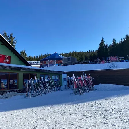 Apartmán u Klínovce Kovářská Esterno foto