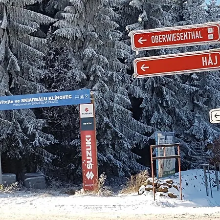 Apartmán u Klínovce Kovářská Esterno foto